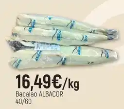CoMarket Albacor - bacalao 40/60 oferta