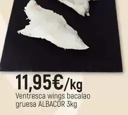 CoMarket Albacor - ventresca wings bacalao gruesa oferta