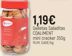 CoMarket Coaliment - galletas saladitas mini cracker oferta