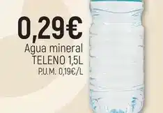 CoMarket Teleno - agua mineral oferta
