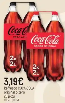 CoMarket Coca-cola - refresco original o zero oferta