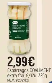 CoMarket Coaliment - esparragos extra oferta