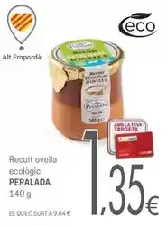 Valvi Supermercats Perelada - recuit ovella ecologic oferta