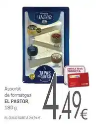 Valvi Supermercats El pastor - assortit de formatges oferta