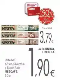 Nescafé - cafe nfo africa, colombia o south asia