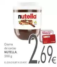 Valvi Supermercats Nutella - crema de cacau oferta