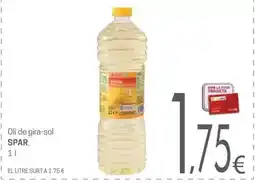 Valvi Supermercats Spar - oli de gira-sol oferta