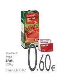 Valvi Supermercats Spar - tomàquet fregit oferta