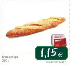 Valvi Supermercats Barra gallega oferta