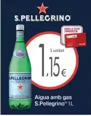 Valvi Supermercats San pellegrino - aigua amb gas oferta