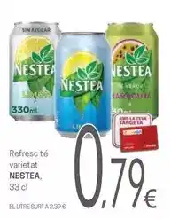 Valvi Supermercats Nestea - refresc té oferta