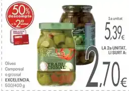 Valvi Supermercats Excelencia - olives camporeal o grossal oferta