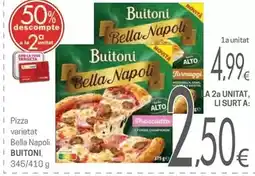Valvi Supermercats Buitoni - pizza varietat bella napoli oferta