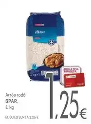 Valvi Supermercats Spar - arròs rodo oferta