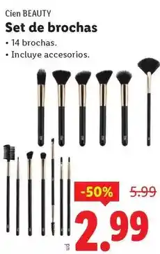 Ocine Cien beauty - set de brochas oferta