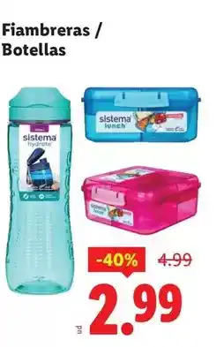 Ocine Sistema - fiambreras/botellas oferta