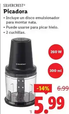 Ocine Silvercrest - picadora oferta