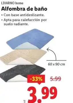 Ocine Livarno home - alfombra de baño oferta