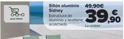 Carrefour Sillon aluminio sidney oferta