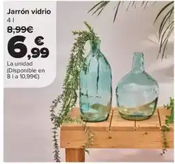 Carrefour Jarron vidrio oferta