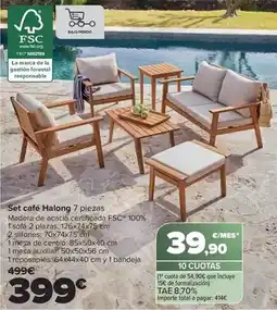 Carrefour Set cafe halong oferta