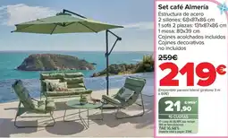 Carrefour Set cafe almeria oferta