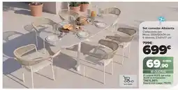 Carrefour Set comedor altalanta oferta