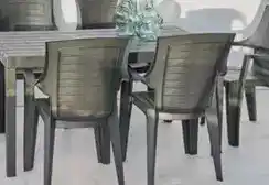 Carrefour Mesa polipropileno sumatra antracita oferta