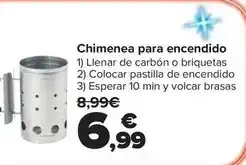Carrefour Chimenea para encendido oferta