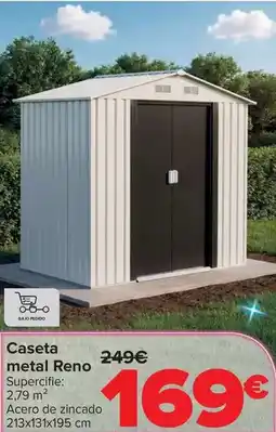 Carrefour Caseta metal reno oferta
