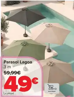Carrefour Parasol lagoa 3 m oferta