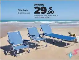 Carrefour Silla baja oferta