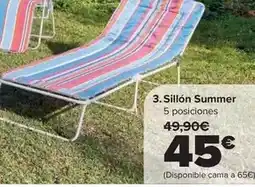 Carrefour Sillón summer oferta