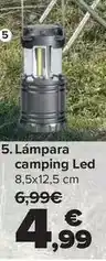 Carrefour Lampara camping led oferta