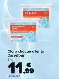 Carrefour Carrefour - cloro choque o lento oferta