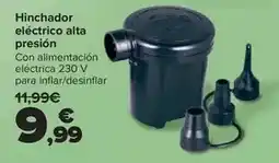 Carrefour Hinchador electrico alta presion oferta