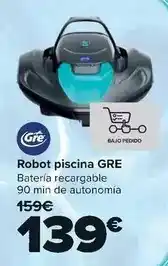 Carrefour Gre - robot piscina oferta