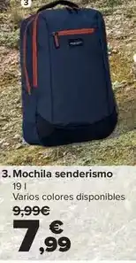Carrefour Mochila senderismo oferta