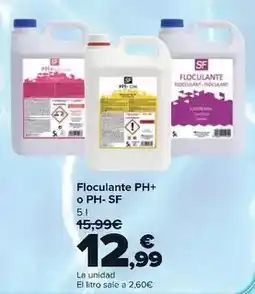 Carrefour Sf - floculante ph+ o ph oferta