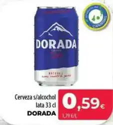 Spar La Palma Dorada - cerveza s/alcochol lata oferta