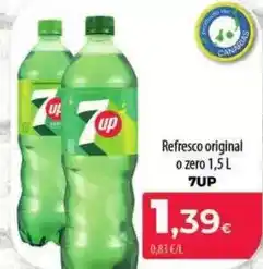 Spar La Palma 7up - refresco original o zero oferta