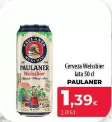 Spar La Palma Paulaner - cerveza weissbier oferta
