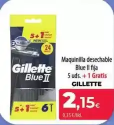 Spar La Palma Gillette - maquinilla desechable blue il fija oferta