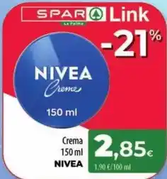 Spar La Palma Nivea - crema oferta