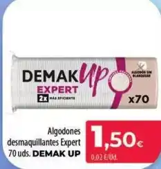 Spar La Palma Demak'up - algodones desmaquillantes expert oferta