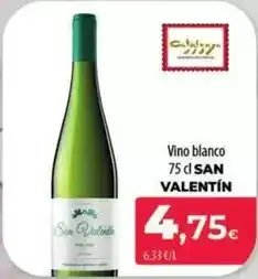 Spar La Palma San valentin - vino blanco oferta