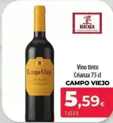 Spar La Palma Campo viejo - vino tinto crianza oferta