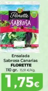 Spar La Palma Florette - ensalada sabrosa canarias oferta