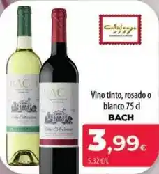 Spar La Palma Bach - vino tinto, rosado o blanco oferta