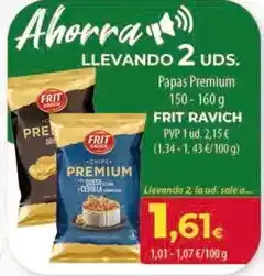 Spar Tenerife Frit ravich - papas premium oferta